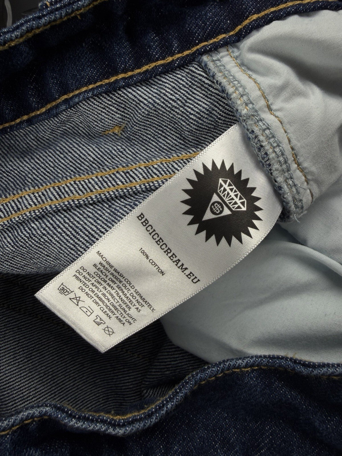 Billionaire Boys Club ‘Ice Cream’ Blue Jeans 100% Authentic Mens Size UK 30