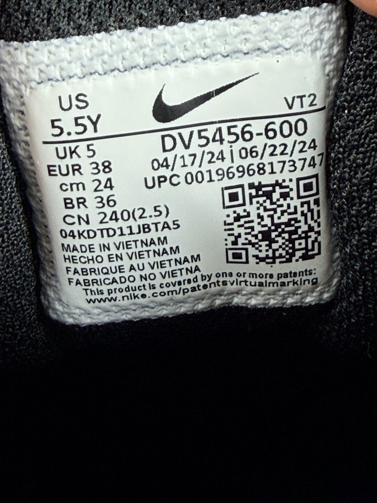 Nike Court Vision Low ‘Crimson Red Obsidian Black’ 100% Authentic GS Size UK 5