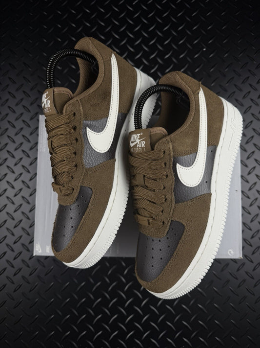 Nike Air Force 1 07 ‘Mosswood Brown’ Brand New 100% Authentic WMNS Size UK 4