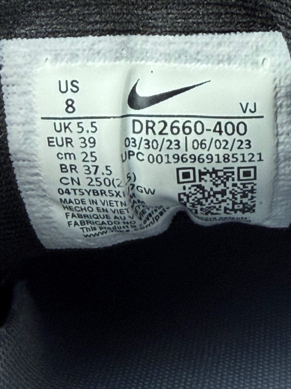 Nike Invincible Run 3 Running Trainers 'Sky Blue/White' - Women's UK 5.5 100% Authentic