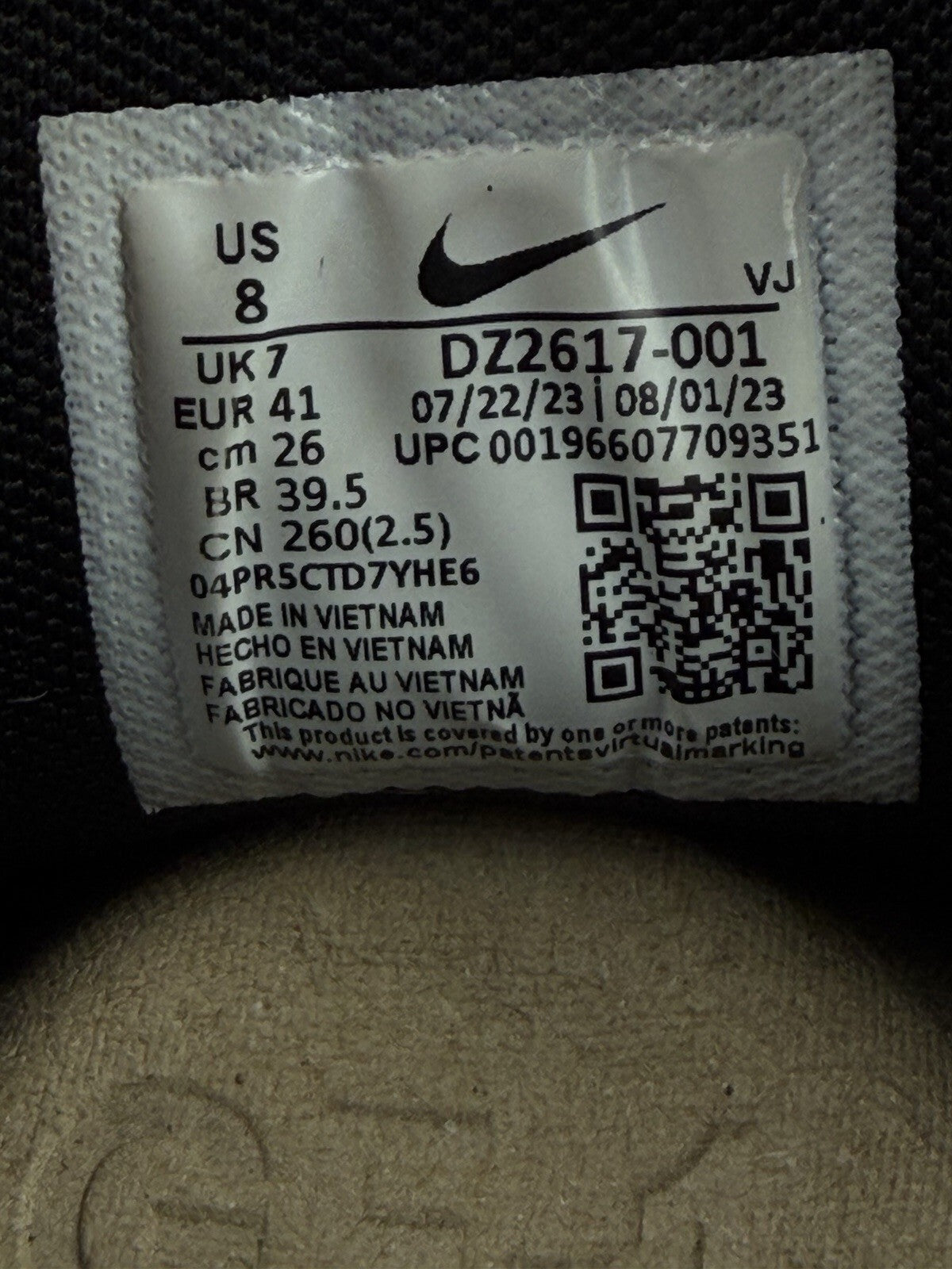 Nike Metcon 9 Flyease Hyperlift Gym Trainers ‘Black Smoke Grey’ Size UK 7