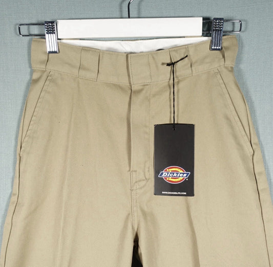 Dickies Elizaville Work Trousers Womens W24 Brown Pants Regular New With Tags