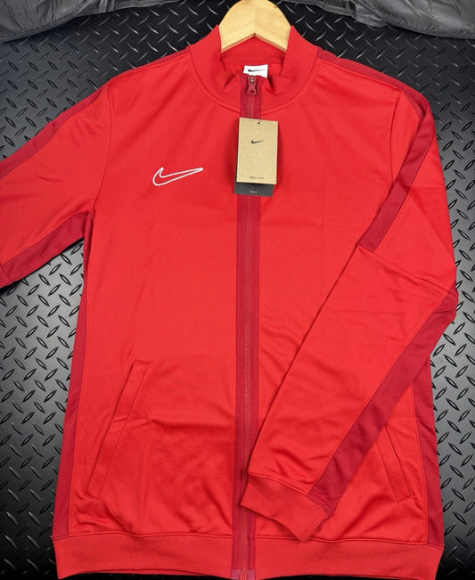 Nike Dri-Fit Track Jacket Full Zip ‘Triple Red’ Brand New With Tags Men’s Size L