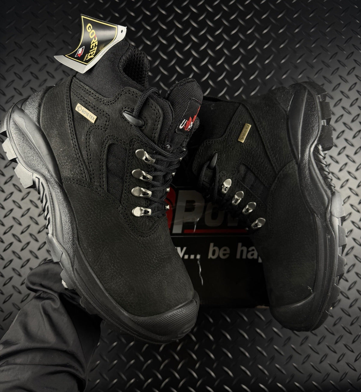 U Power Gore-Tex Steel Toe Cap Boots Safety Work Shoes Brand New Mens Size UK 6