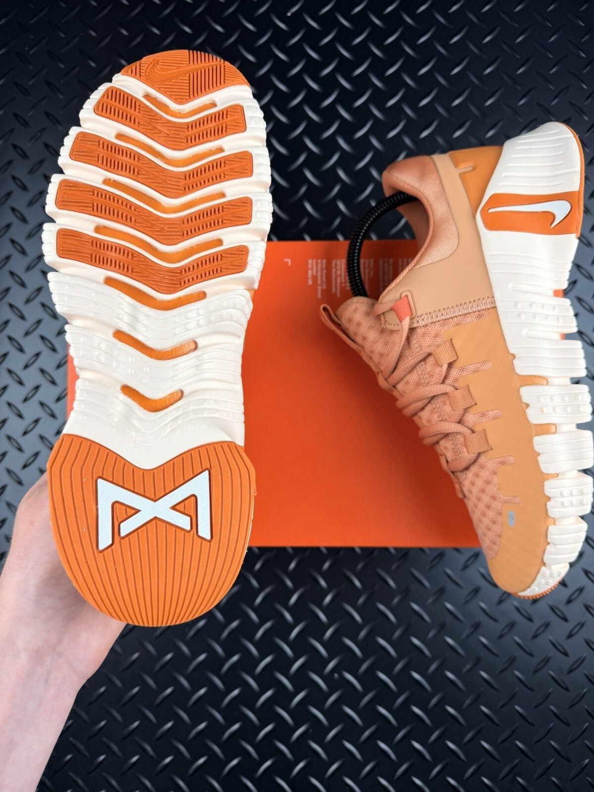 Nike Free Metcon 5 Hyperlift Gym Trainers ‘Amber Brown’ Brand New WMNS UK 5