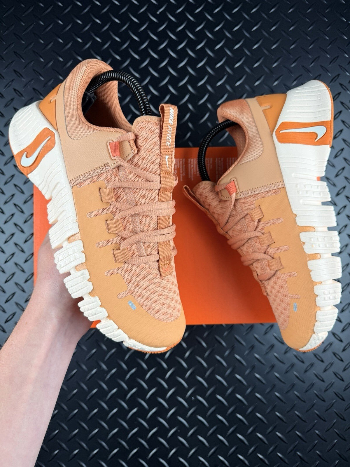 Nike Free Metcon 5 Hyperlift Gym Trainers ‘Amber Brown’ Brand New WMNS UK 5