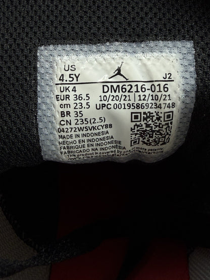 Nike Air Jordan 1 Mid ‘Smoke Grey Black’ 100% Authentic GS Size UK 4