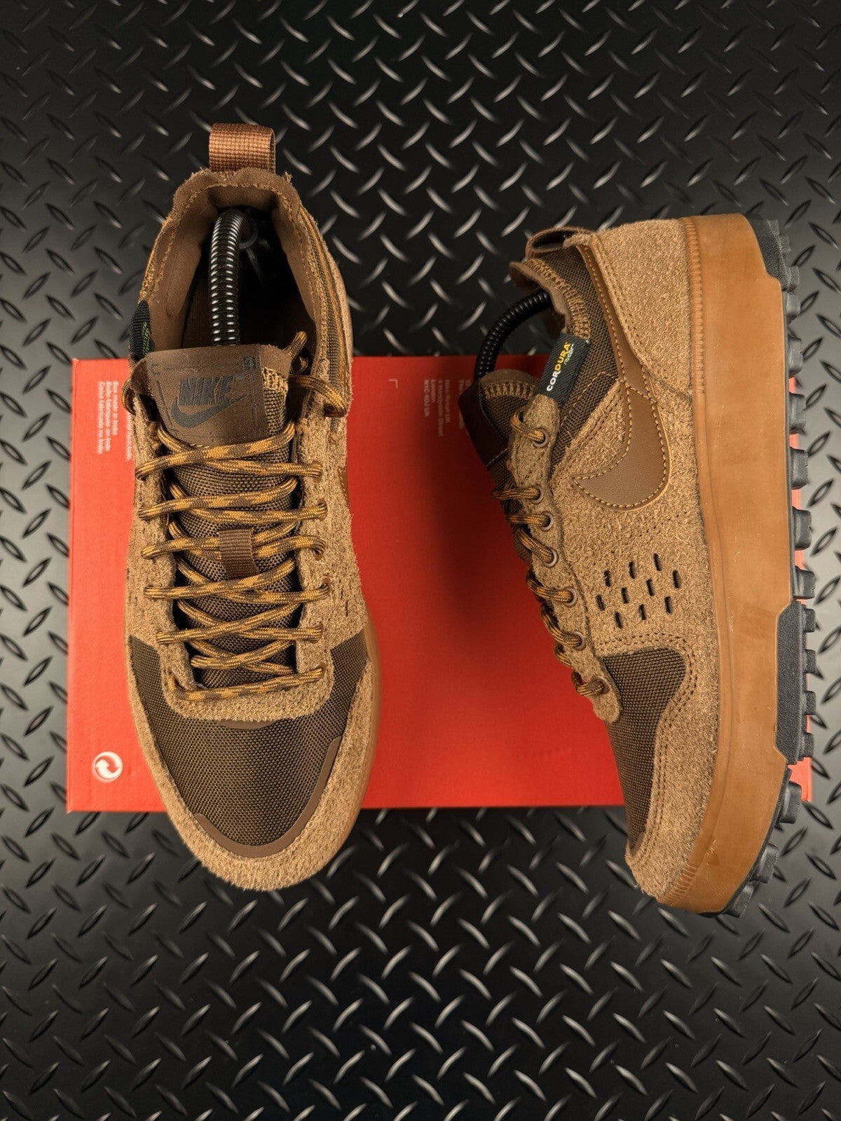 Nike City PRM Cordura ‘Brown Suede’ Brand New 100% Authentic Size UK 6.5