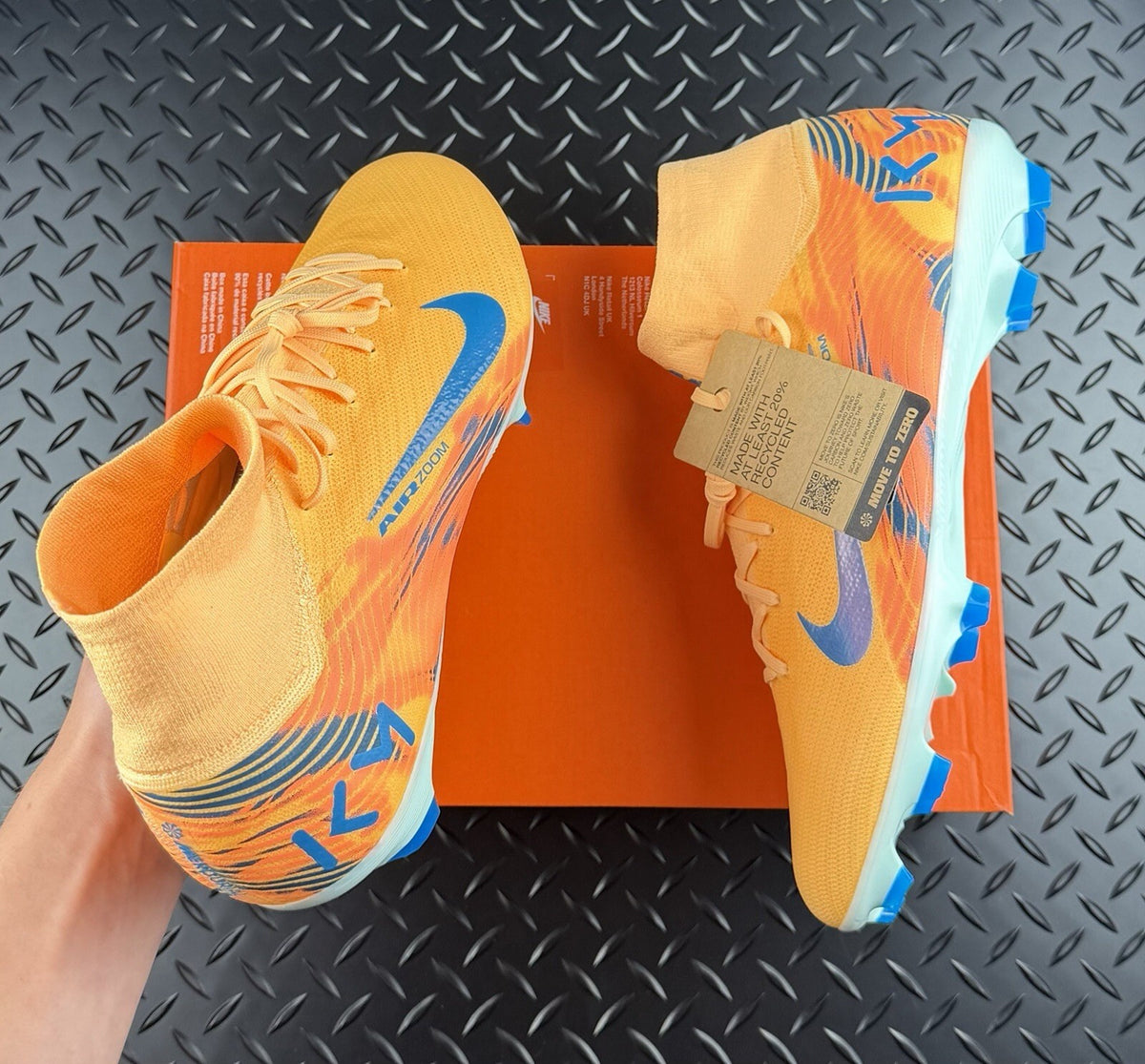 Nike Mercurial Superfly 10 Pro FG Football Boots ‘Kylian Mbappe’ BNWT Size UK 12