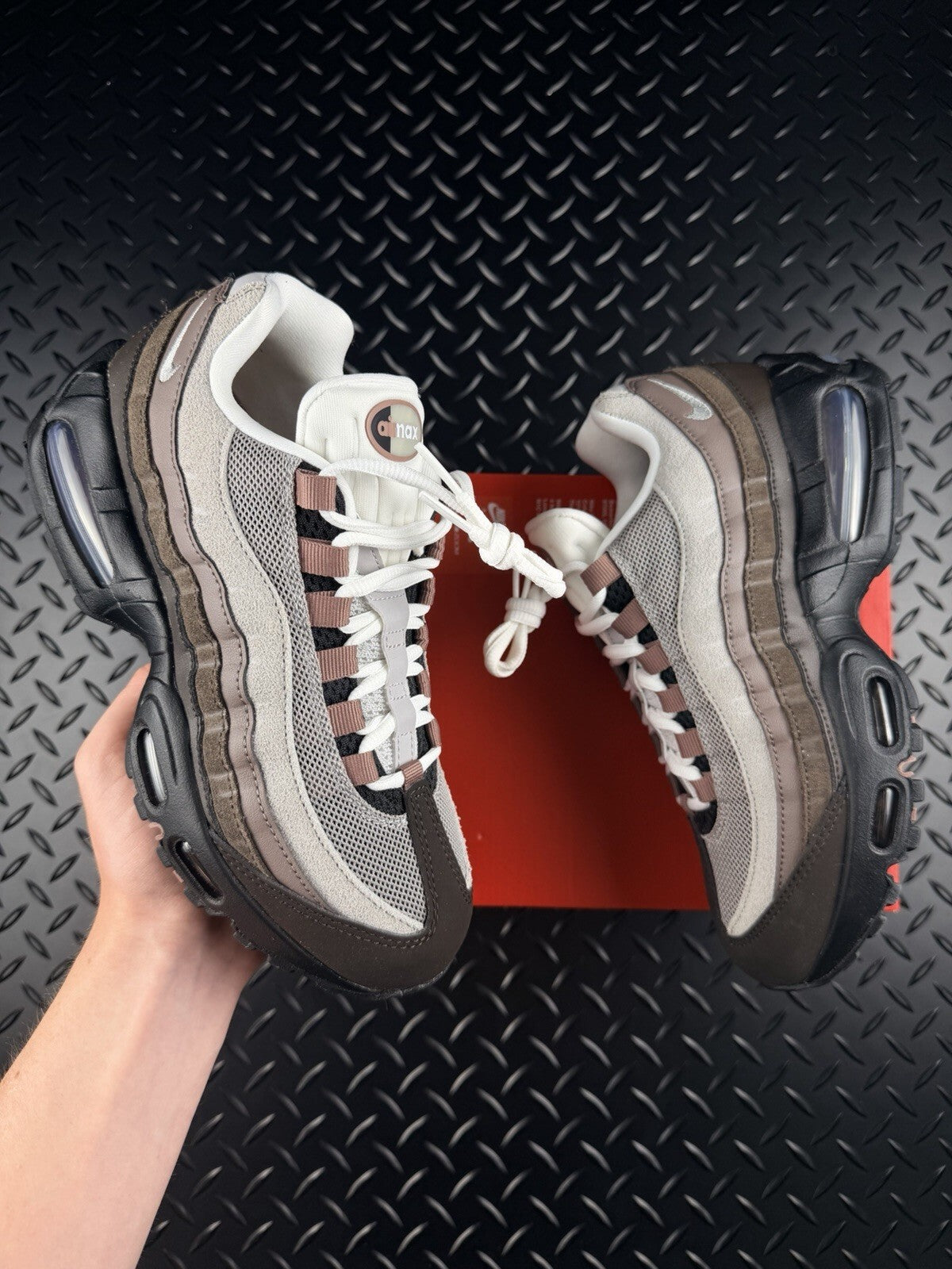 Nike Air Max 95 OG ‘Big Bubble’ Velvet Brown Brand New £175 RRP WMNS UK 4.5
