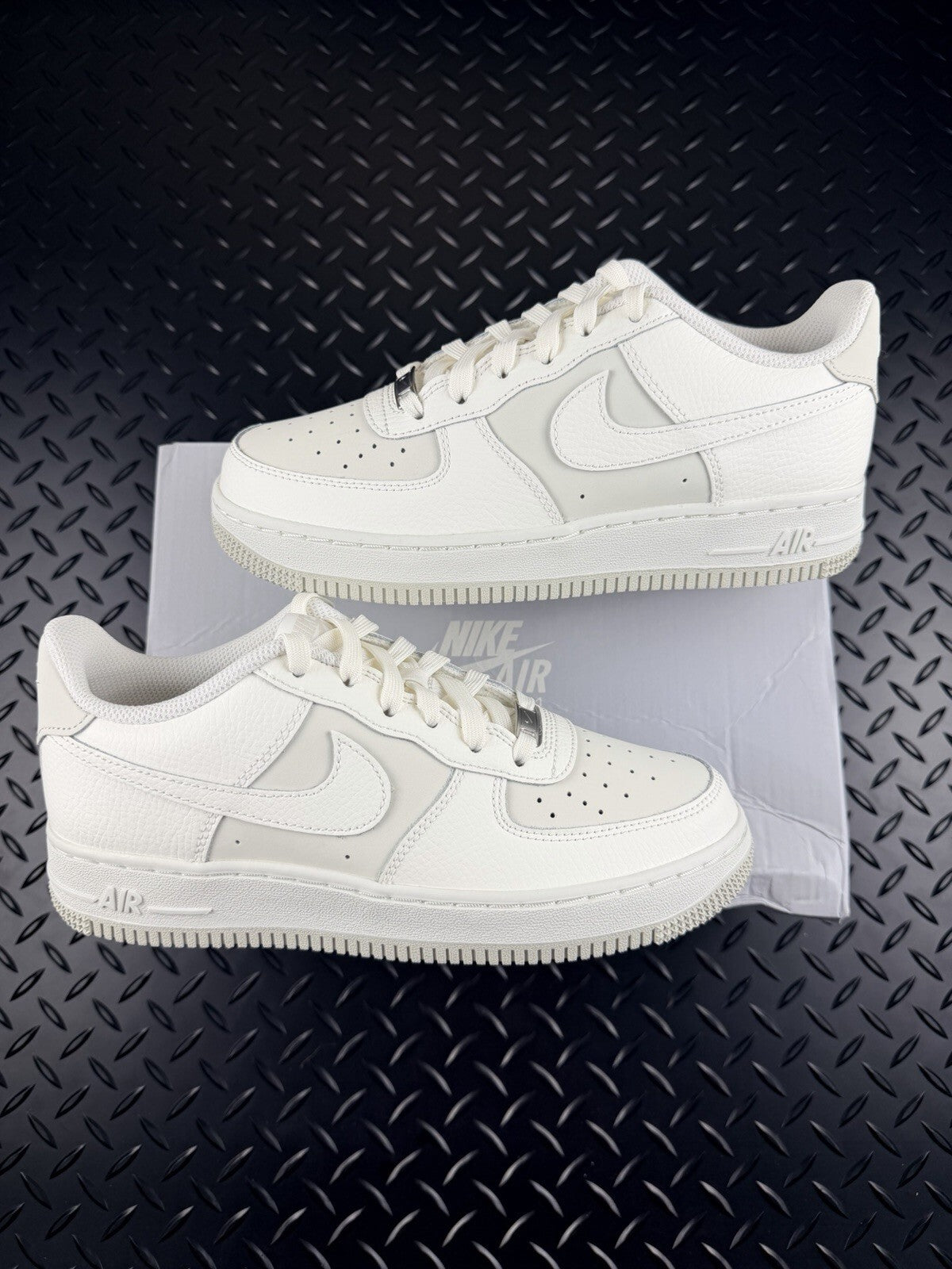Nike Air Force 1 ‘Pearl White Sail’ Brand New Full Box 100% Authentic Size UK 5