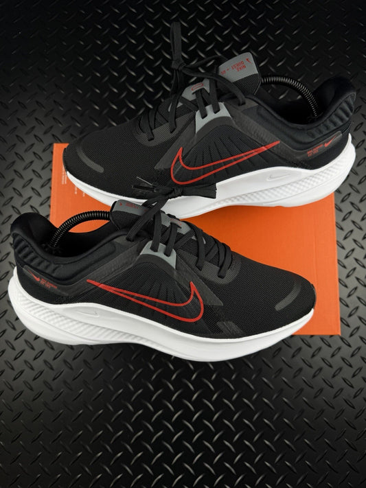 Nike Quest 5 ‘Crimson Black’ Running/Lifestyle Trainers Brand New Men’s UK 10