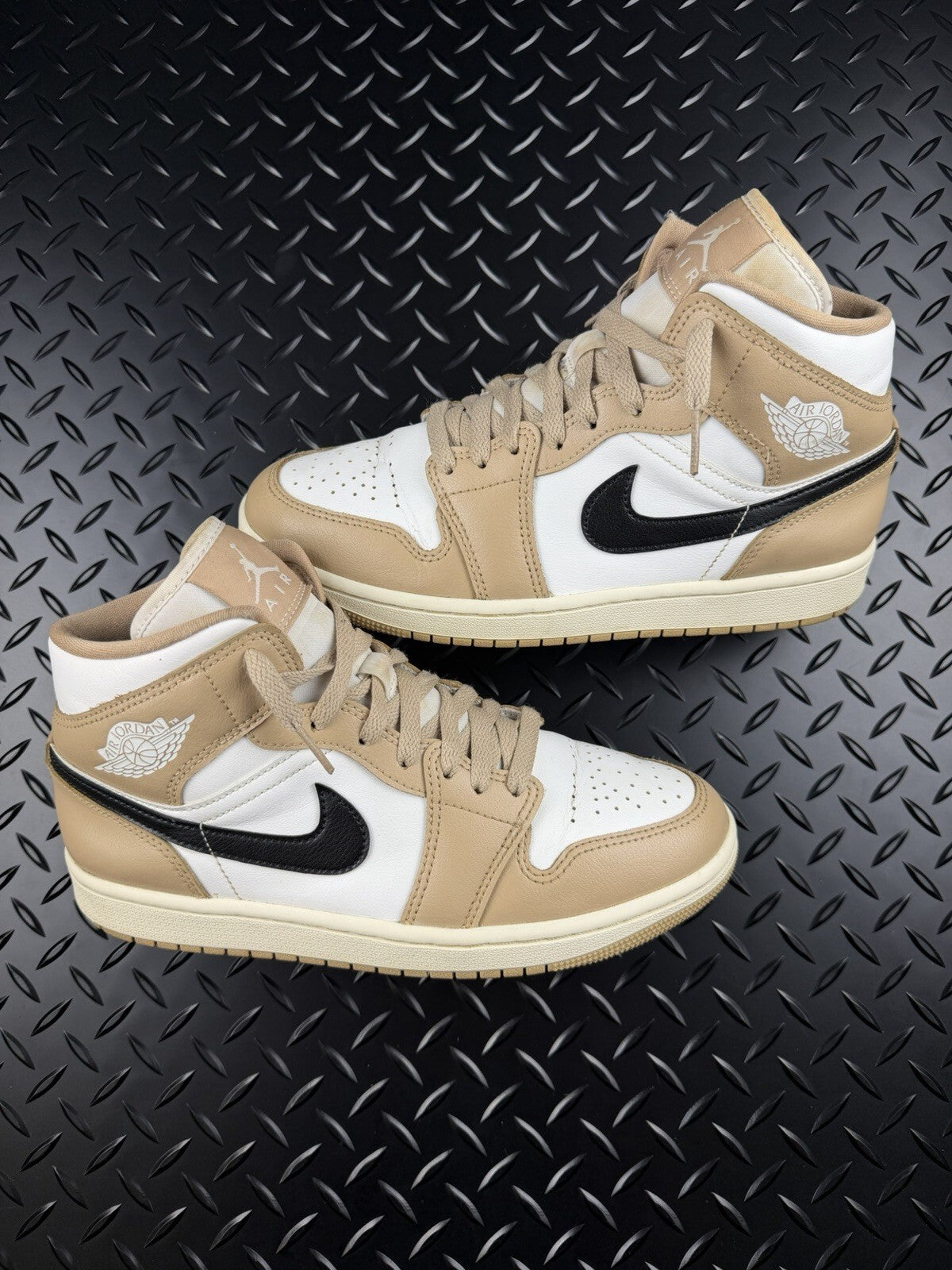 Nike Air Jordan 1 Mid ‘Sand White’ 100% Authentic WMNS Size UK 5.5