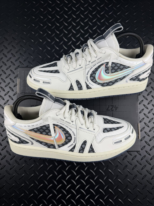 Nike Air Jordan 1 Low V3 ‘Metallic Silver’ Brand New 100% Authentic WMNS UK 5