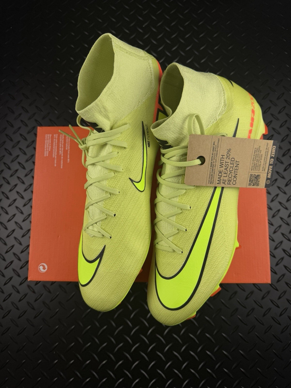 Nike Mercurial Superfly 10 Pro FG Football Boots ‘Hyper Volt’ Brand New - UK 11