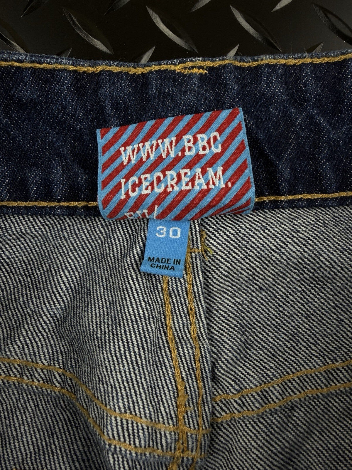 Billionaire Boys Club ‘Ice Cream’ Blue Jeans 100% Authentic Mens Size UK 30