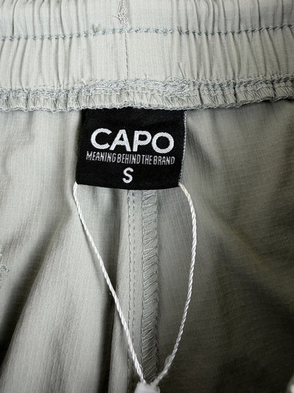 Capo Cargo Trousers ‘Sail Grey’ 100% Authentic Mens Size Small