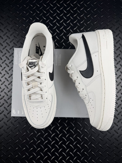Nike Air Force 1 ESS+ ‘Black White’ Brand New 100% Authentic GS Size UK 5.5