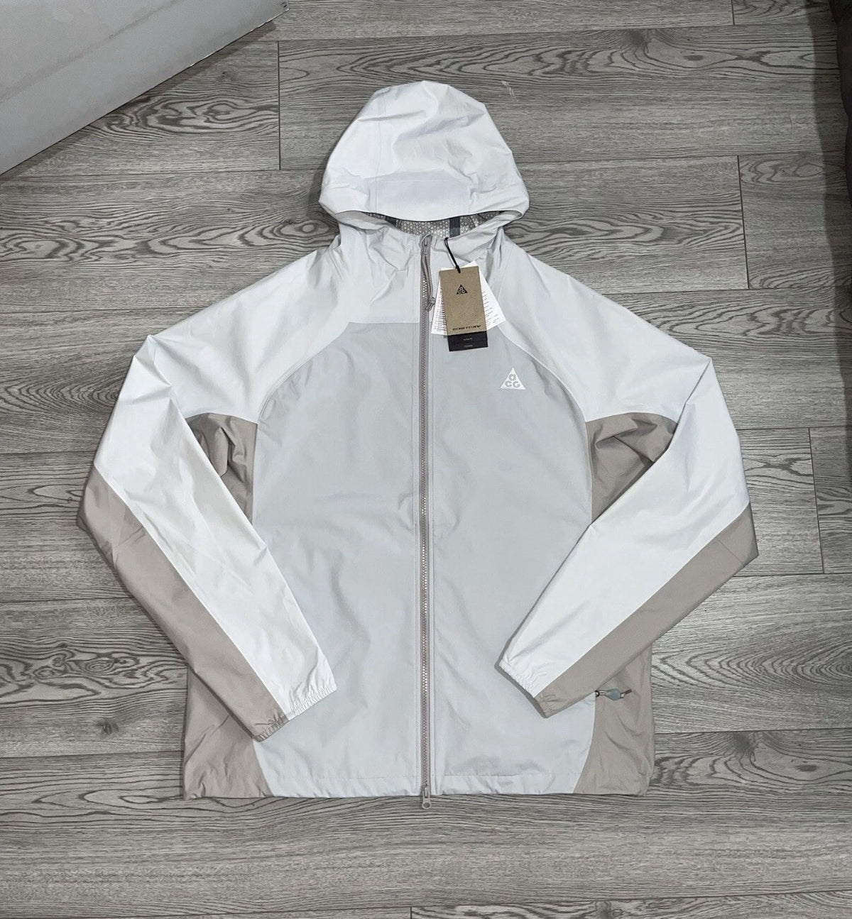 Nike ACG Phantazma Storm-FIT ADV Jacket Photon Dust IF1143 025 Men's Size XL