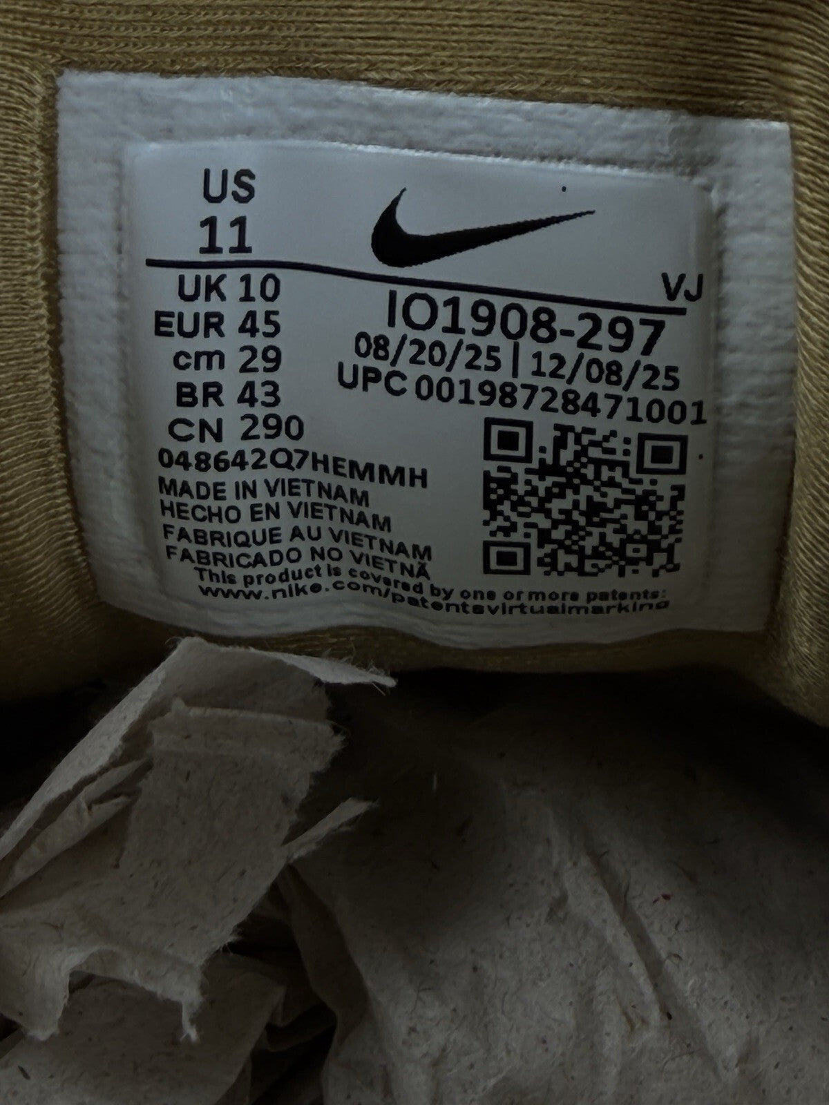 Nike Air Max 90 Drift ‘Sandstone Beige’ Brand New 100% Authentic Mens Size UK 10