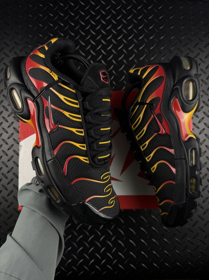 Nike Air Max Plus TN ‘Black University Red’ £175 RRP Brand New UK 8 - Full Box