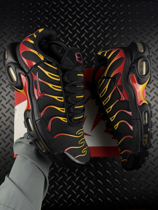 Nike Air Max Plus TN ‘Black University Red’ £175 RRP Brand New UK 8 - Full Box