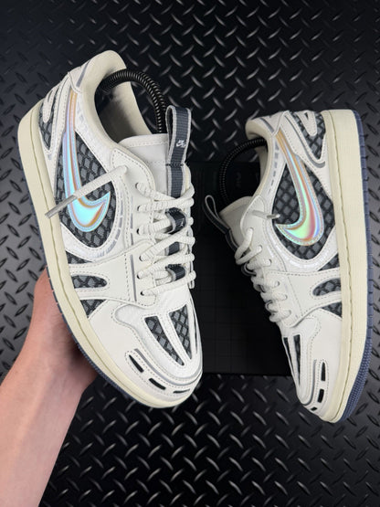 Nike Air Jordan 1 Low V3 ‘Metallic Silver’ Brand New 100% Authentic WMNS UK 5
