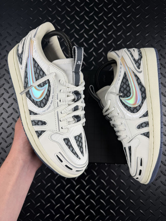 Nike Air Jordan 1 Low V3 ‘Metallic Silver’ Brand New 100% Authentic WMNS UK 5