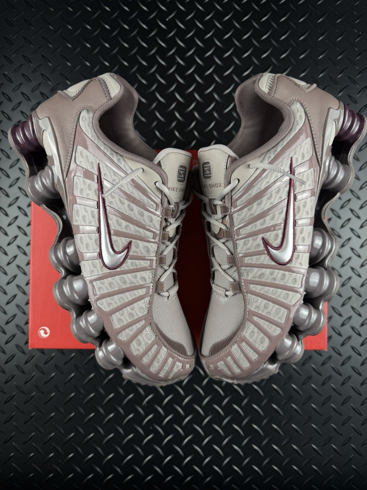 Nike Shox TL ‘Night Maroon’ Brand New 100% Authentic Trainers Mens Size UK 8
