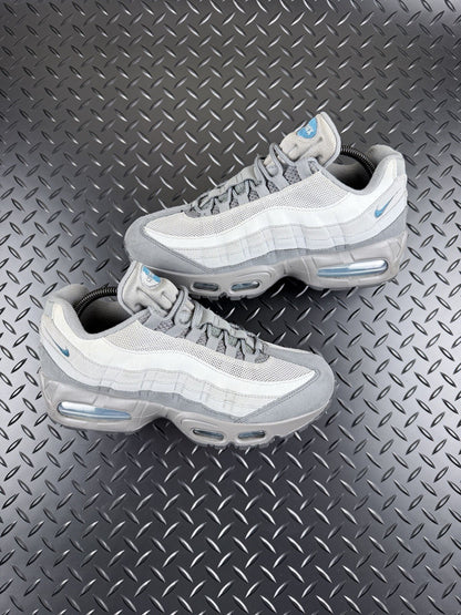 Nike Air Max 95 OG ‘Big Bubble’ Anthracite Smoke Grey Blue 100% Authentic UK 7.5