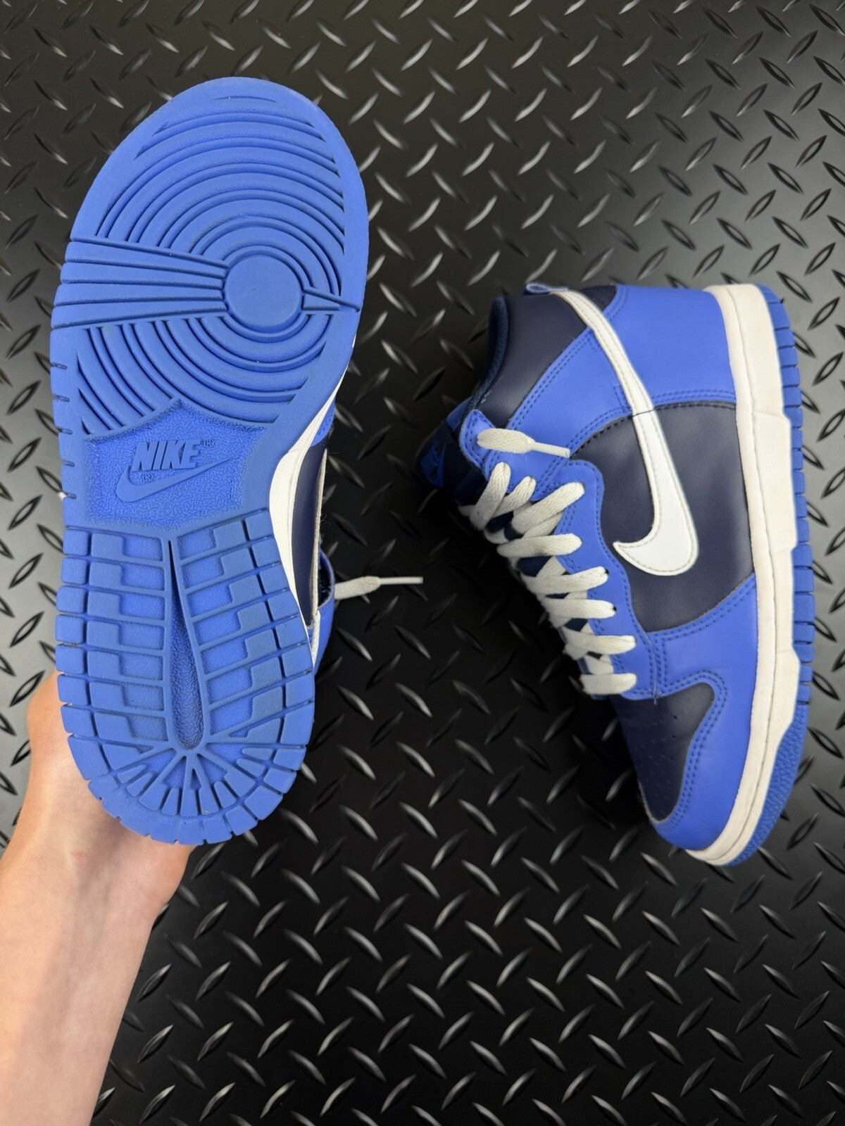 Nike Dunk High ‘Cobalt Pearl White’ 100% Authentic Size UK 4.5