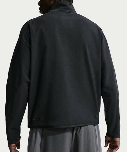Nike Tech Dri-FIT Shore-Knit Track Jacket ‘Triple Black’ Sportswear Men’s XXL