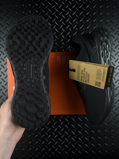 Nike Revolution 6 NN Lifestyle/Running Trainers ‘Triple Black’ WMNS Size UK 5.5