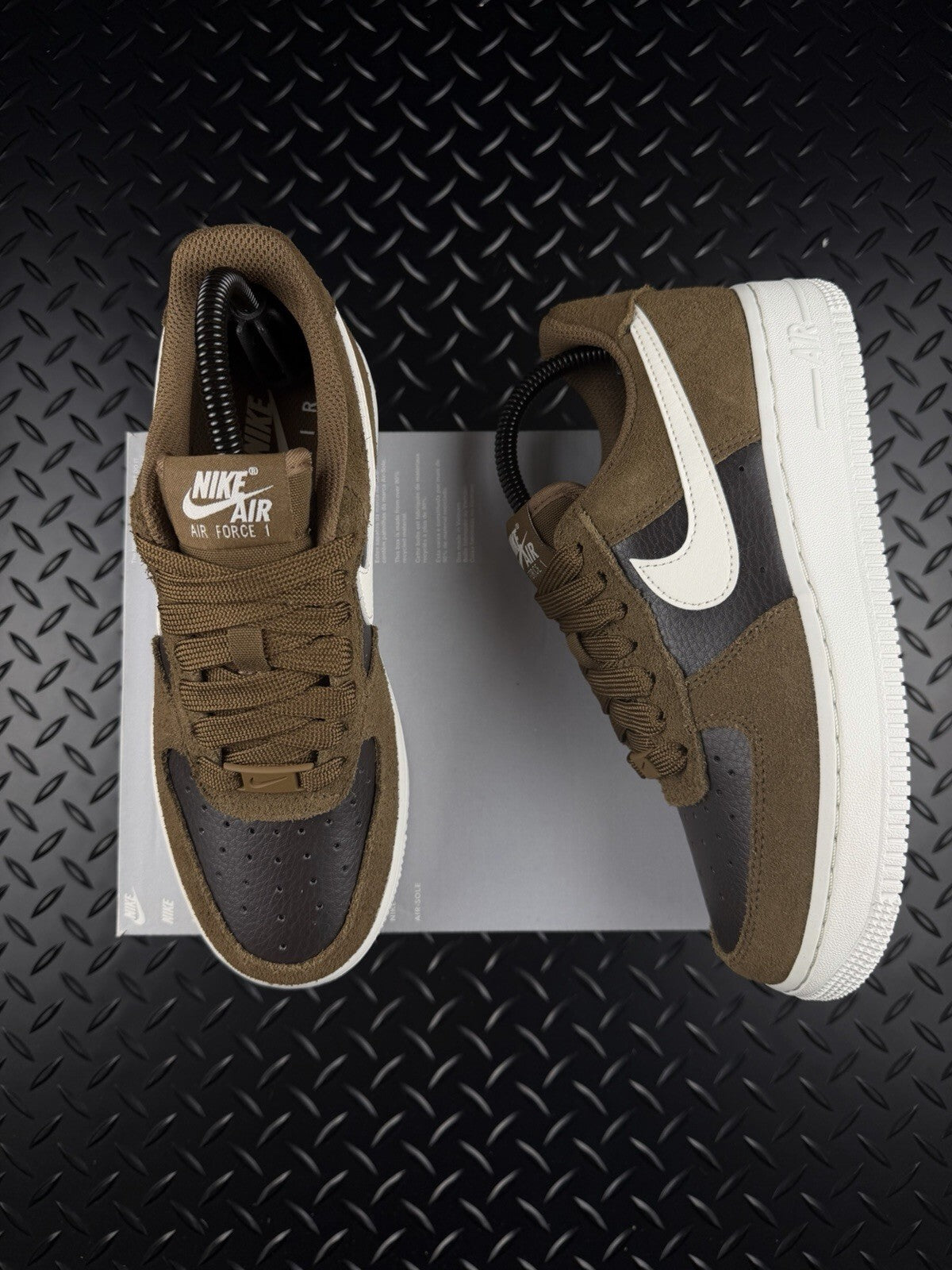 Nike Air Force 1 07 ‘Mosswood Brown’ Brand New 100% Authentic WMNS Size UK 4