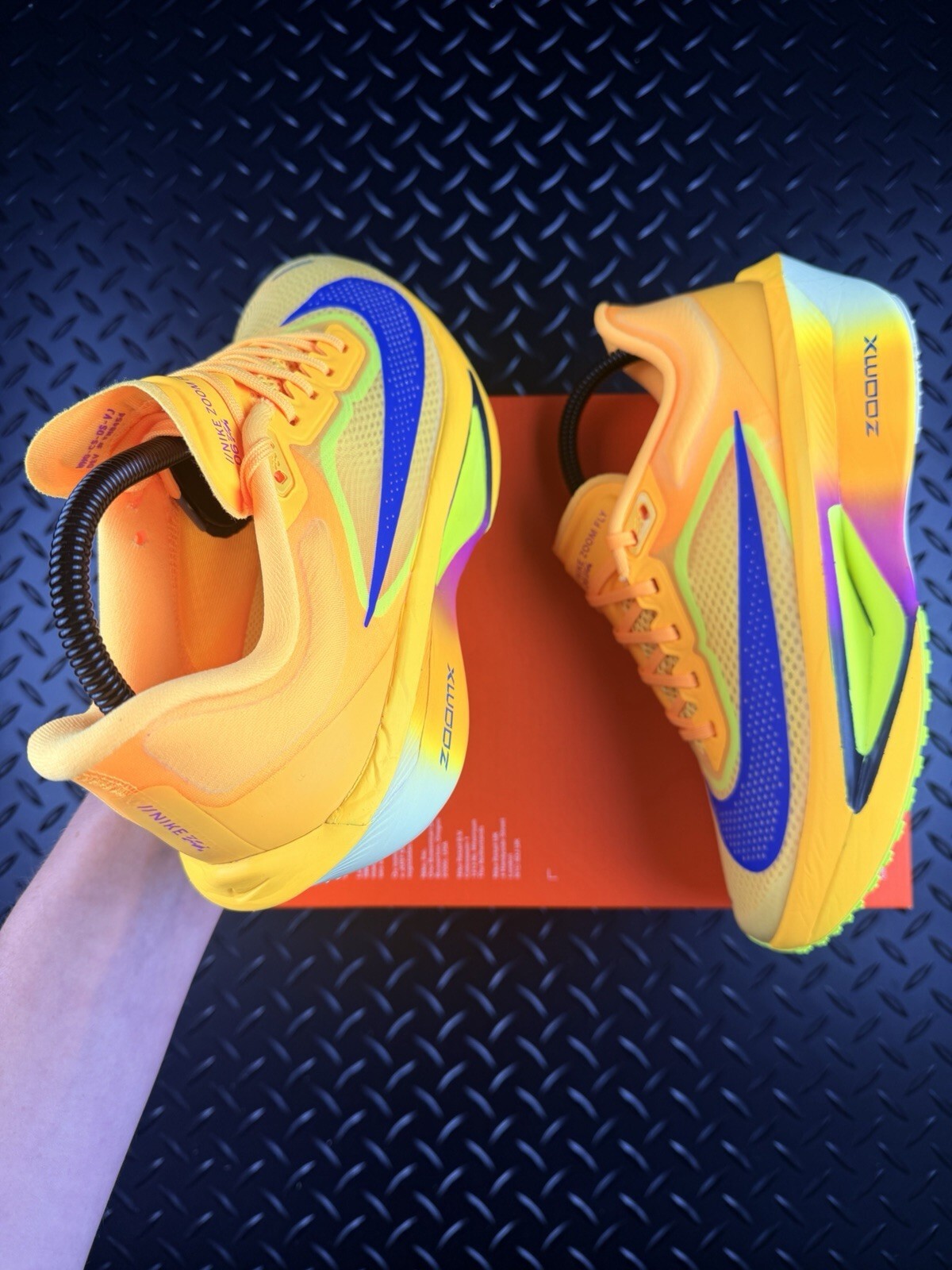 Nike Zoom Fly 6 ‘Sunset Orange’ Race Running Trainers £220 RRP Brand New UK 6