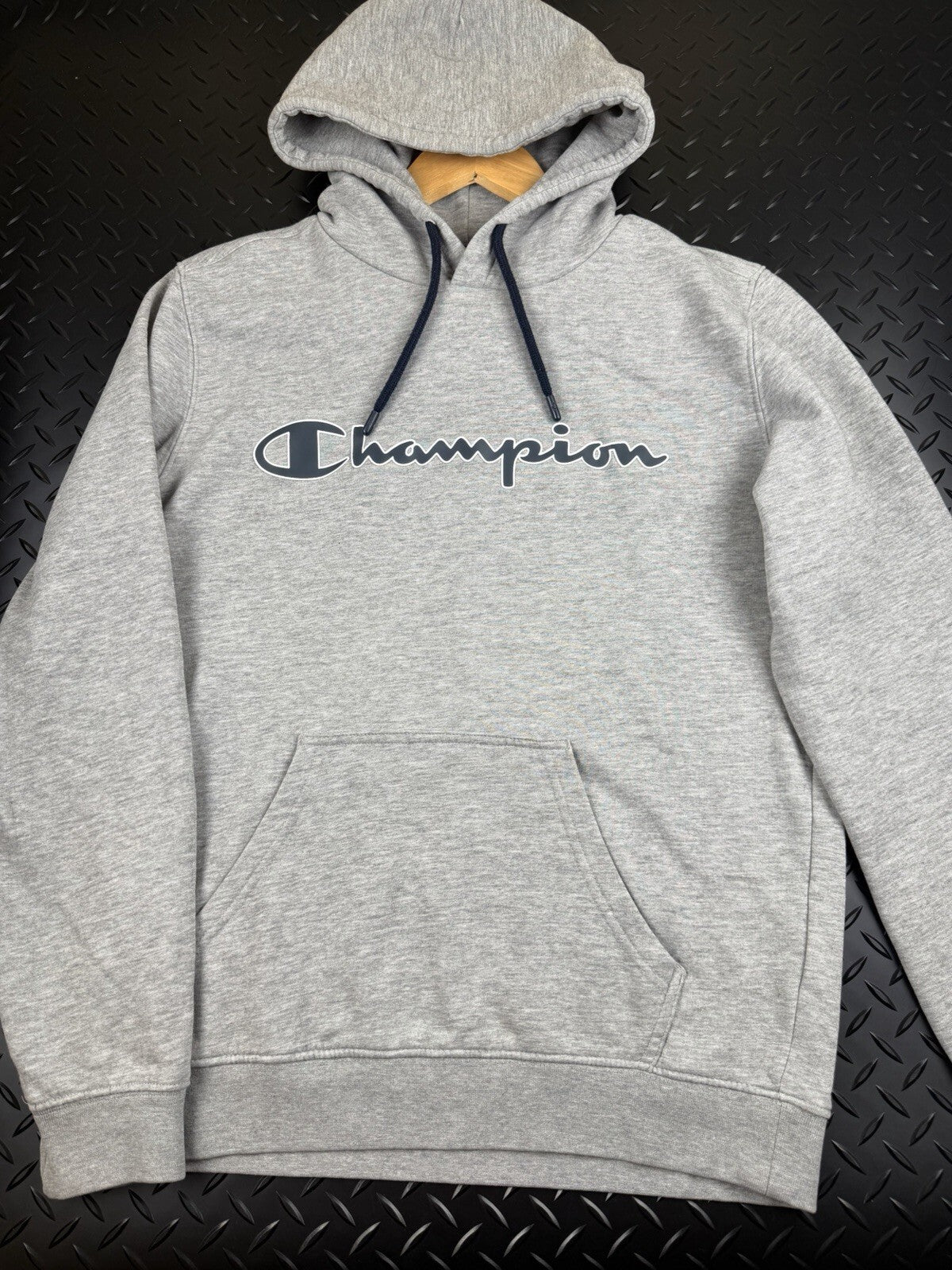 Champion Grey Hoodie Jumper 100% Authentic Size Small Worn Once