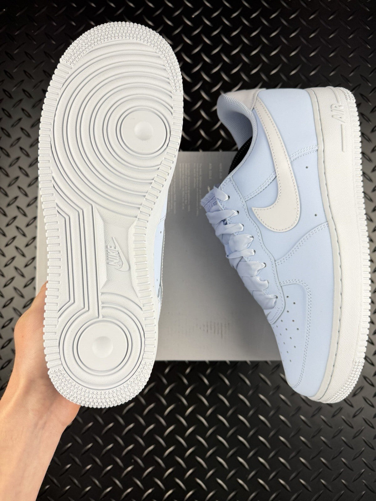 Nike Air Force 1 Retro PRM ‘Hydrogen Blue’ Brand New 100% Authentic Size UK 9