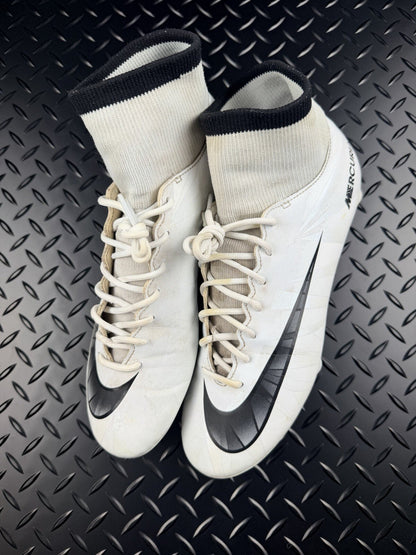 Nike Club Mercurial Superfly CR7 Soft Ground Pearl White Size UK 7