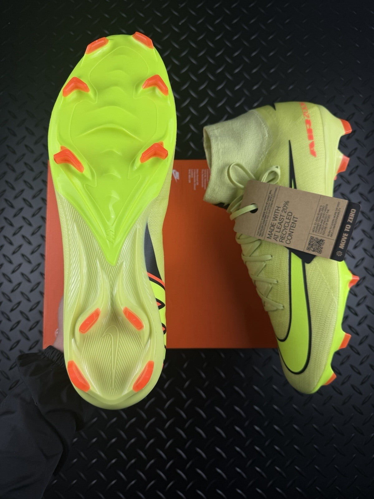 Nike Mercurial Superfly 10 Pro FG Football Boots ‘Hyper Volt’ Brand New - UK 11