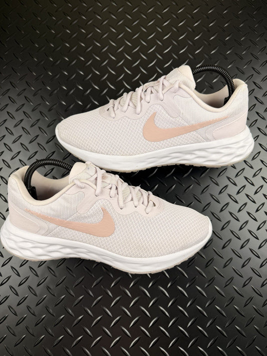Nike Revolution 6 Running/lifestyle Trainers ‘Pearl White Pink’ Women’s UK 7