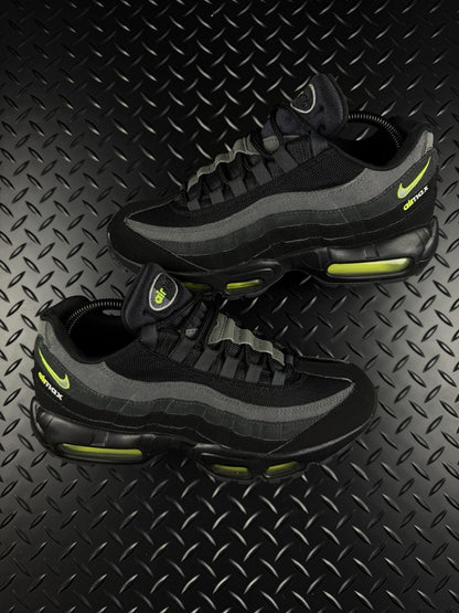 Nike Air Max 95 ‘Anthracite Grey/Black Volt’ 100% Authentic Mint Condition UK 7