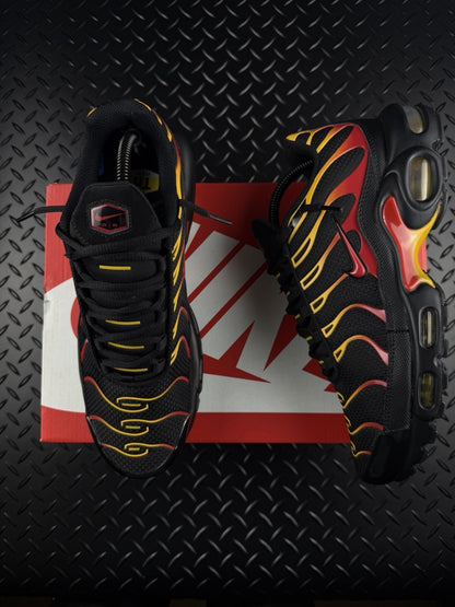 Nike Air Max Plus TN ‘Black University Red’ £175 RRP Brand New UK 8 - Full Box