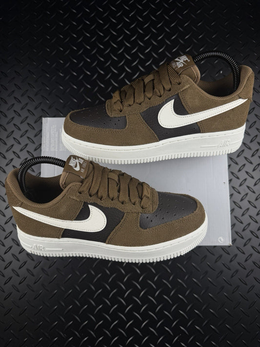 Nike Air Force 1 07 ‘Mosswood Brown’ Brand New 100% Authentic WMNS Size UK 4