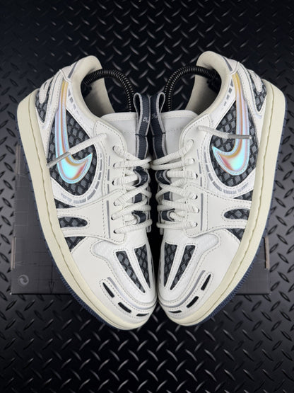 Nike Air Jordan 1 Low V3 ‘Metallic Silver’ Brand New 100% Authentic WMNS UK 5