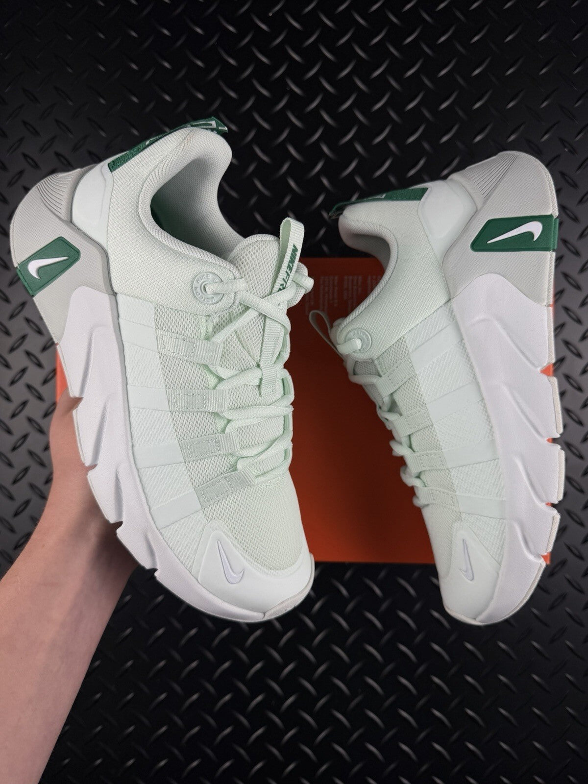 Nike Free Metcon 7 Hyperlift Gym Trainers ‘White Malachite Brand New WMNS UK 4.5