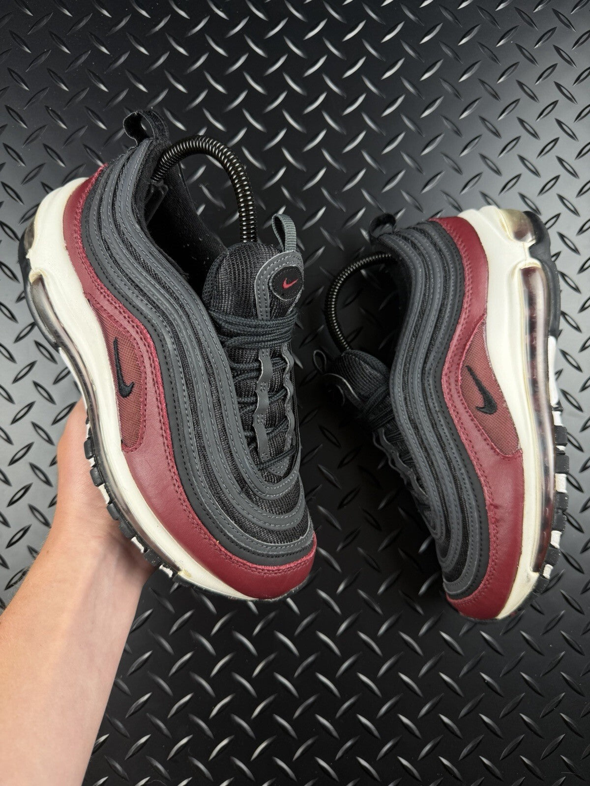 Nike Air Max 97 ‘Beetroot Black’ 100% Authentic Size UK 5 GS