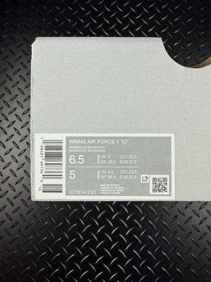 Nike Air Force 1 07 ‘Mosswood Brown’ Brand New 100% Authentic WMNS Size UK 4