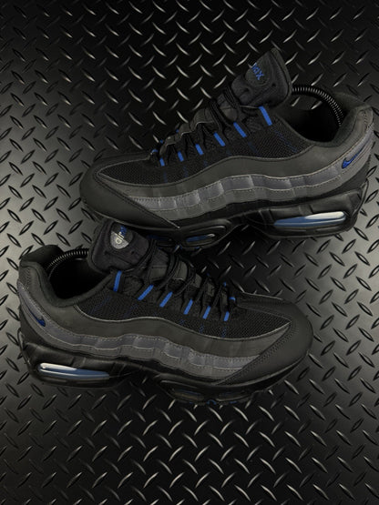 Nike Air Max 95 OG Big Bubble ‘Black Royal Blue’ 100% Authentic Mens Size UK 7.5