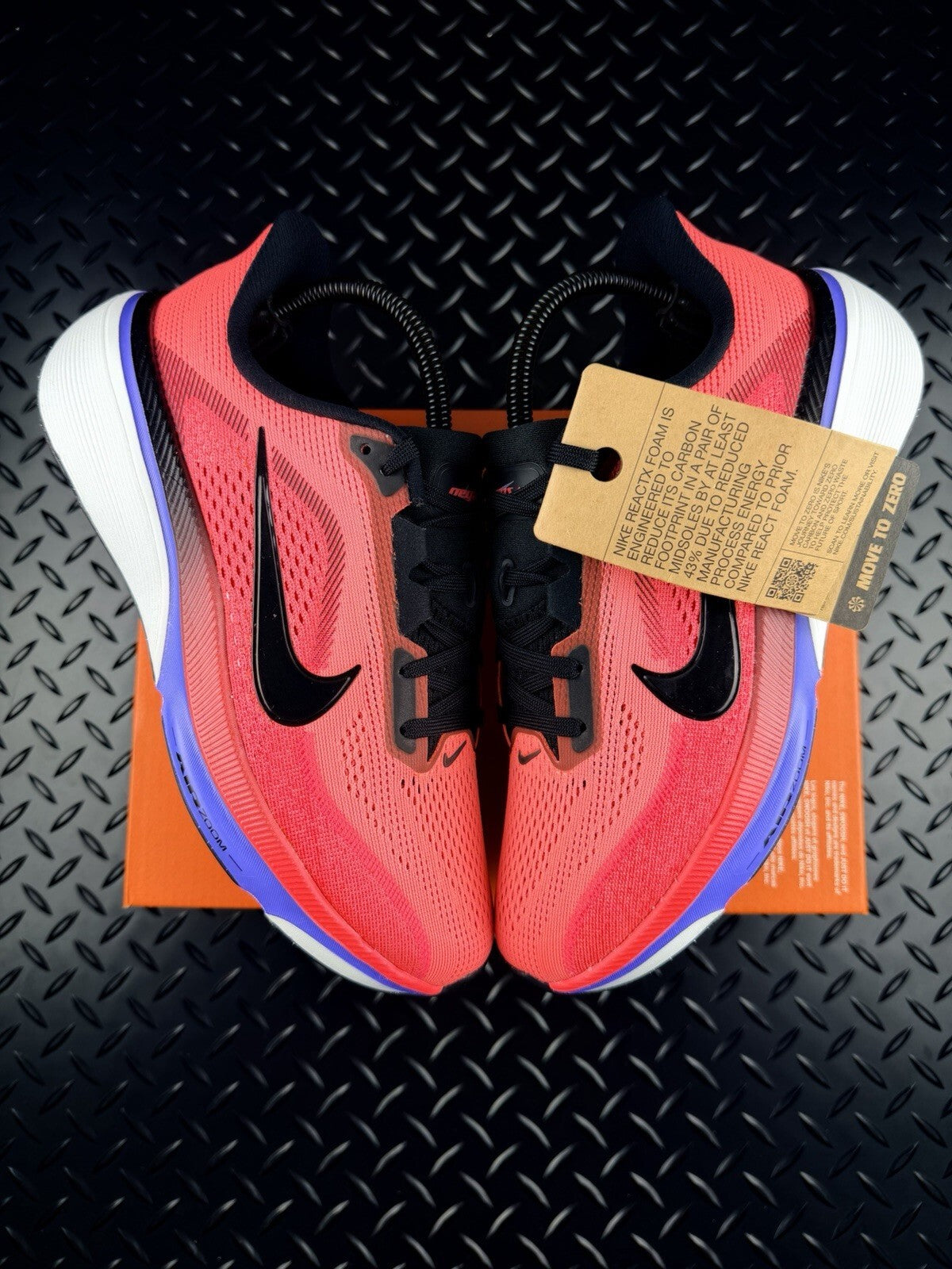 Nike Air Zoom Pegasus 42 ‘lava Glow’ Running Trainers Brand New Size UK 5.5