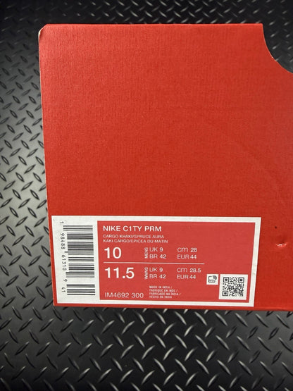 Nike City Cordura PRM ‘Cargo Khaki’ Brand New 100% Authentic Size UK 9